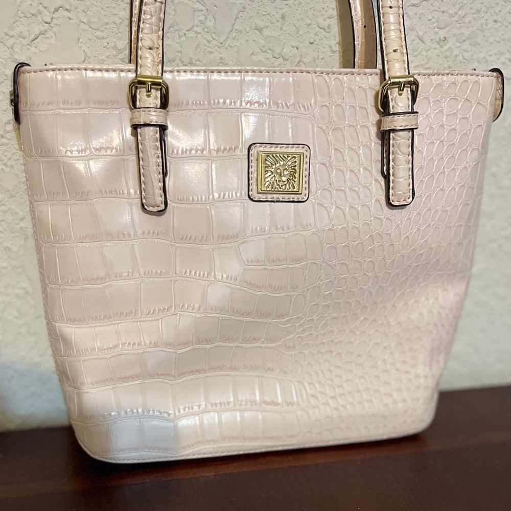 Anne Klein Vegan Tote Bag - Picture 1 of 10